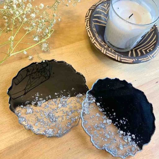 [PK5792-HM-KMA-021717] Resin Coasters