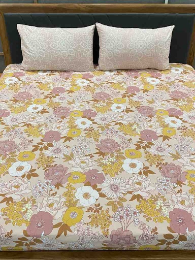 [PK4383-HM-BDC-022526] Pure Cotton Bedsheets