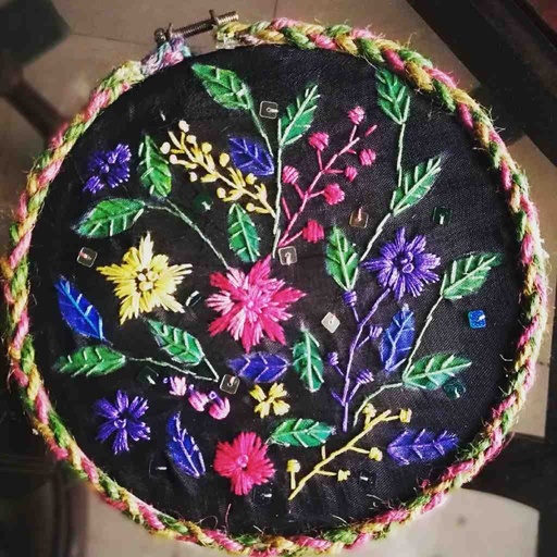[PK4905-CF-ART-023794] Embroided Hoop