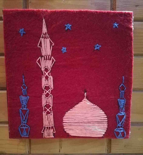 [PK4905-HM-WLH-023897] Embroided Decorative Frame