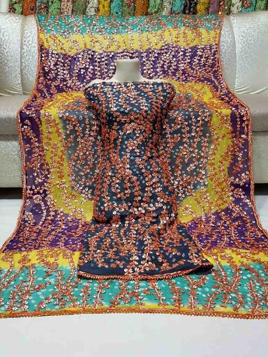 [PK7775-CW-UNS-024019] Gotta Jaal & Chunri 