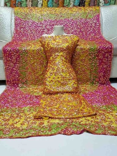 [PK7775-CW-UNS-024021] Gotta Jaal & Chunri (2-Piece)