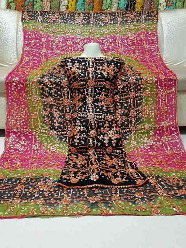 [PK7775-CW-UNS-024041] Gotta Jaal & Chunri (2-Piece)