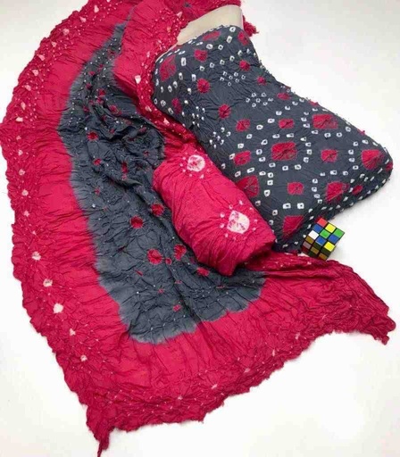 [PK7775-CW-UNS-024106] Linen Chunnri Suit (3-Piece)