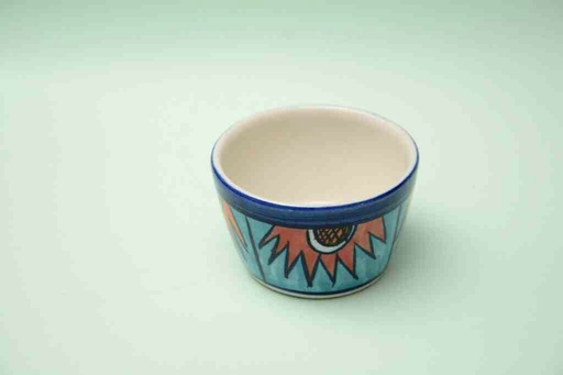 [PK0023-CF-BPO-025623] Blue Pottery Butter Cup