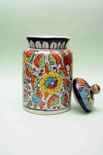 [PK0023-CF-BPO-025655] Blue Pottery Jar