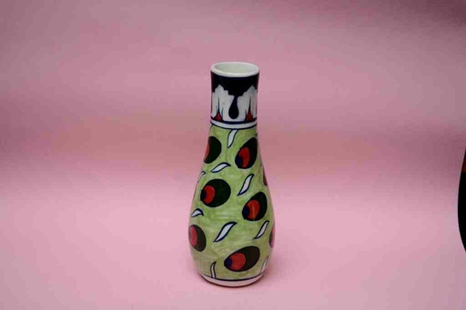 [PK0023-HM-VAS-025714] Blue Pottery Medium Flower Vase
