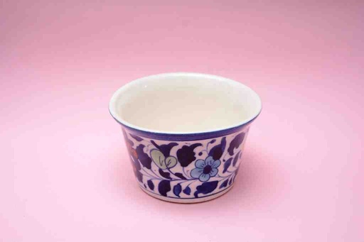 [PK0023-HM-PLN-025808] Blue Pottery Small Planter
