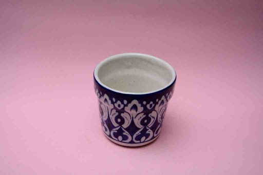 [PK0023-HM-PLN-025864] Blue Pottery Small Planter