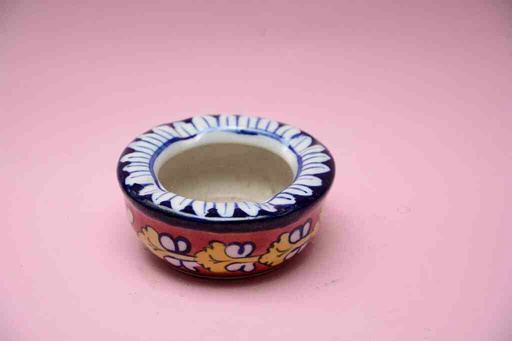 [PK0023-CF-BPO-025880] Blue Pottery Ash Tray
