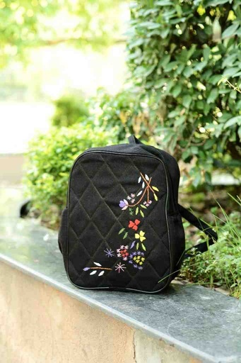 [PK5848-BG-SHO-027943] Hazara Traditional Embroidered Backpack