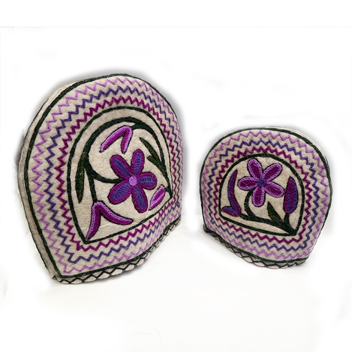 [PK0208-HM-KIT-002607] Hand Embroidery Tea Cozy set