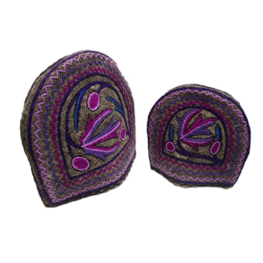 [PK0208-HM-KIT-002619] Hand Embroidery Tea Cozy set