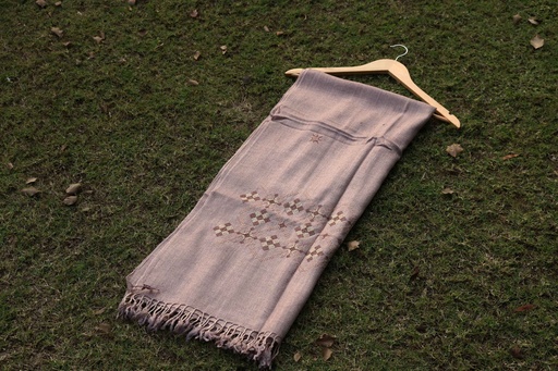 [PK8668-CM-SHW-029026] Swati Khaddi Embroidered Wool Shawl