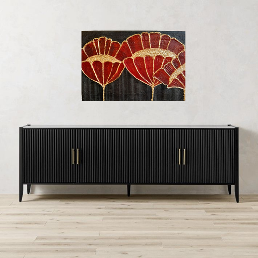 [PK8947-AR-ACR-029406] Textured Art On Canvas 