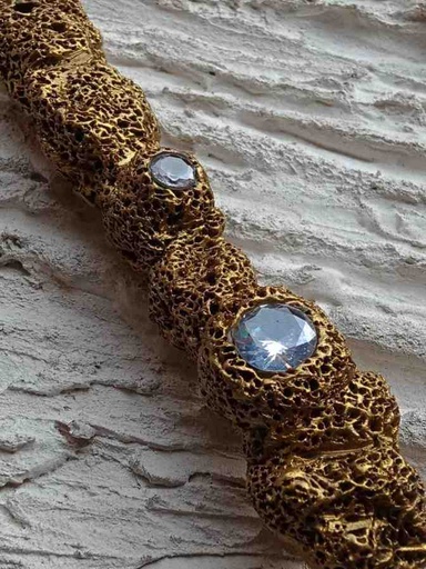 [PK5419-JW-NCK-029765] Sculptural pendant necklace 