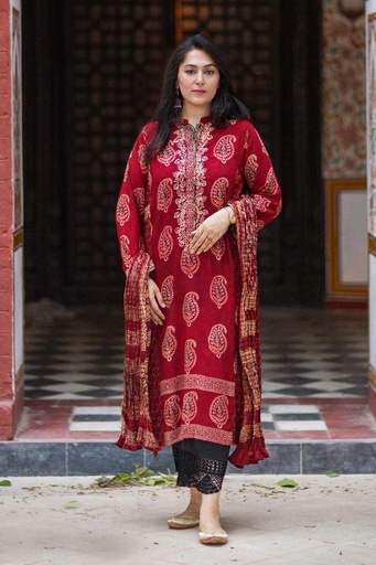 [13-k-25] Paisley Ajrak Kurta