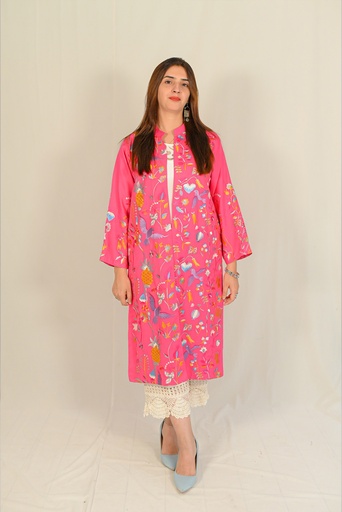 [4-G-24] Pink Bird Gown