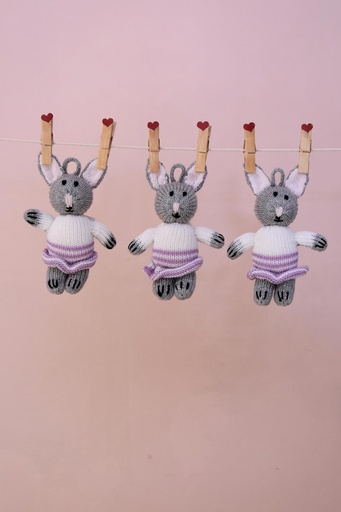 [8-kn-19] Funny Bunny - Purple