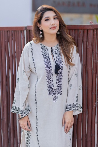 [1-KP-25] BLOCK PRINT KURTA SHALWAR