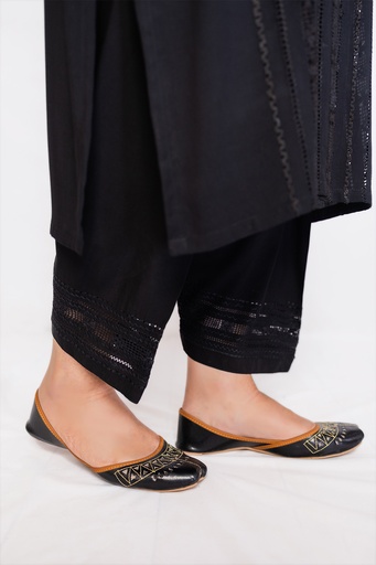 [1-P-25] Black Tarkashi Shalwar