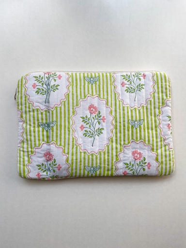 [VC-CALC-097] Gardenia Laptop sleeve