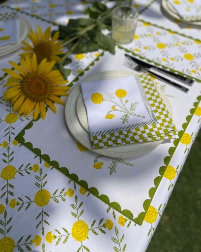 [VC-CALC-024] Marigold Tablecloth