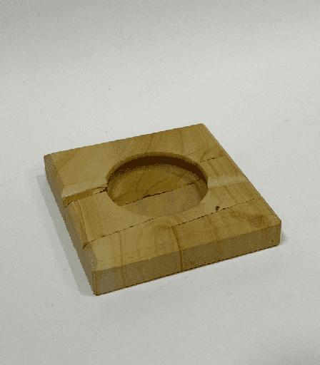 [VC-NUQ-NQMASHFB02] Fossil Brown Square Ashtray