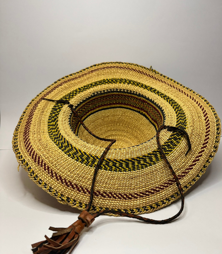 [VC-NUQ-173] African Handwoven Weed Hat