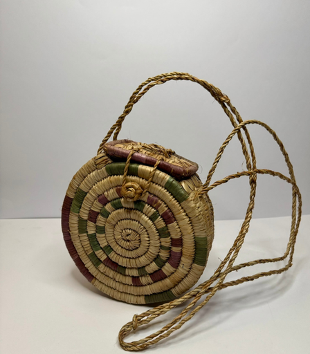 [VC-NUQ-200] Vintage Hand Made Shoulder Bag