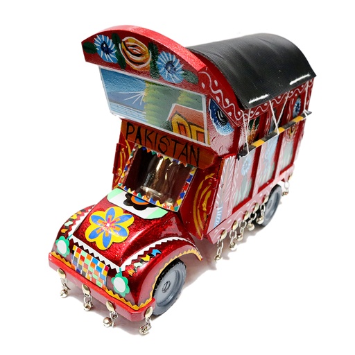[PK0130-GN-GEN-003241] Truck art wooden fancy truck