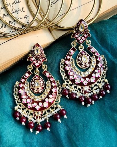 [VC-JHIL-097] Meenakaari earrings