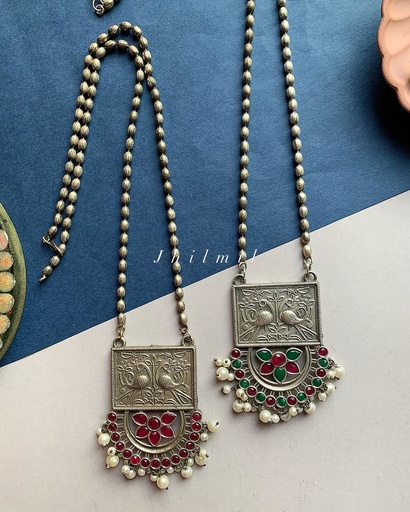[VC-JHIL-420] Brass Morni Mala Set