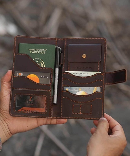 [VC-ZNFA-014] Travel Kit – Dark Coffee Brown