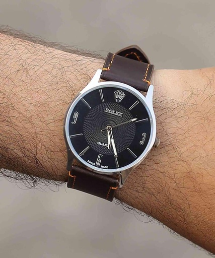 [VC-ZNFA-026] Smart Watch Strap 20mm & 22mm – Dark Coffee Brown