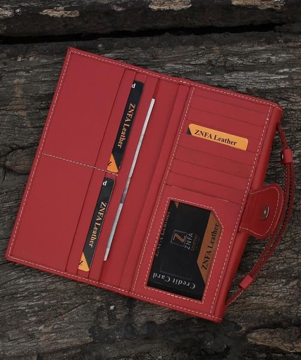 [VC-ZNFA-035] Rosy Handy Clutch – Red