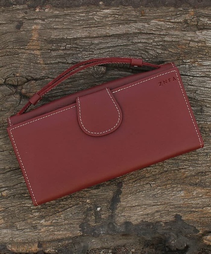 [VC-ZNFA-036] Rosy Handy Clutch – Maroon