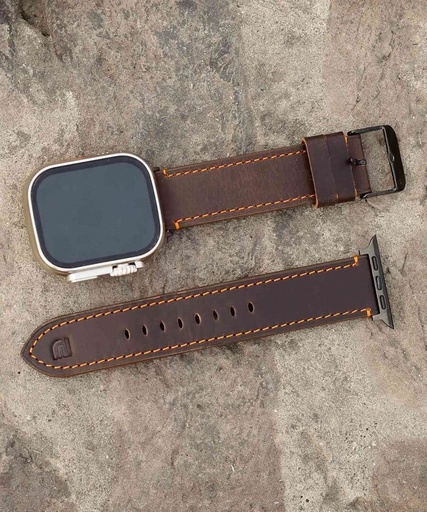 [VC-ZNFA-069] Apple Watch Strap – Coffee Black