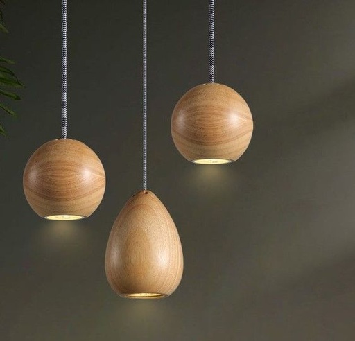 [VC-WDS-011] Wooden Pendant Lights