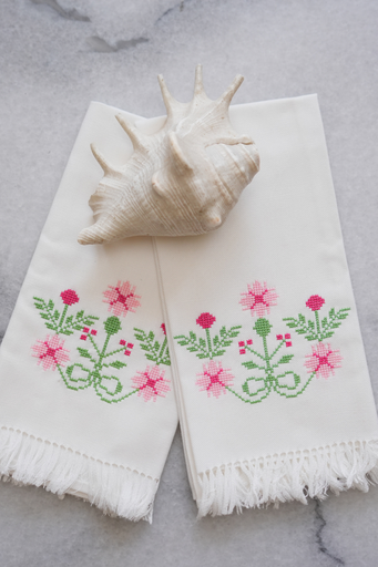 [4.GT.26] Flora Guest Towel