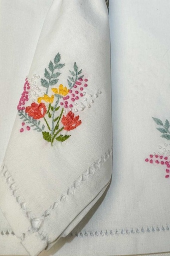 [4.MS.25] EMBROIDERED TABLE NAPKIN
