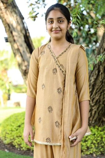 [13.K.23] CARNIVAL 1 - Silk Blockprint