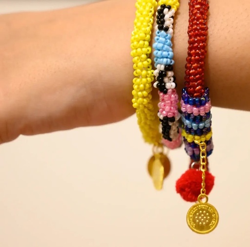Rope Beaded Bangles