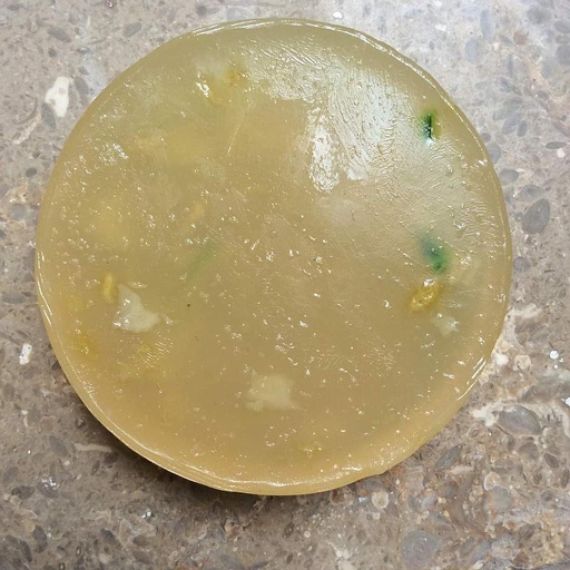 Handmade Lemon organic Soap with Scrub.