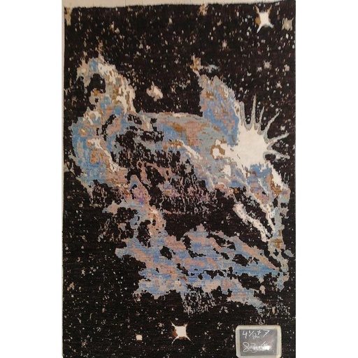 [PK0499-HM-RUG-004137] Modern Carpet -Wool&Silk- 4.6x7