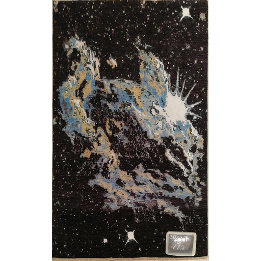 [PK0499-HM-RUG-004146] Modern Carpet -Wool&Silk- 4.6x7