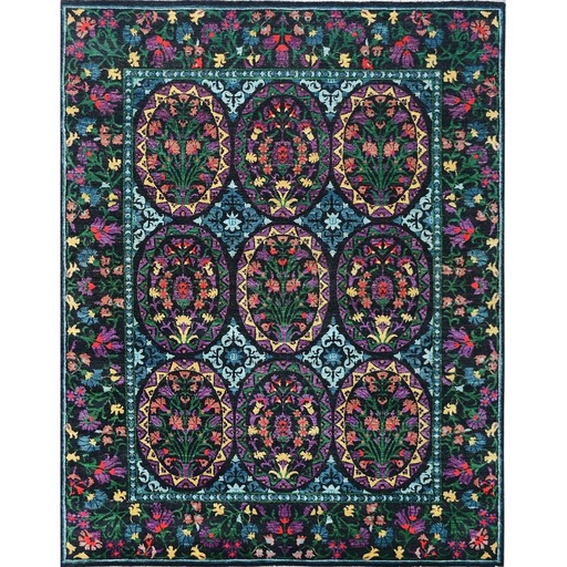 [PK0499-HM-RUG-004166] Modern Carpet -Wool&Silk- 8x10