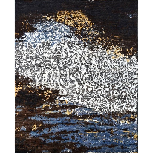 [PK0499-HM-RUG-004171] Modern Carpet -Wool&Silk- 8x10