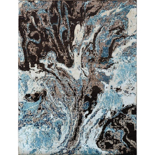 [PK0499-HM-RUG-004178] Modern Carpet -Wool&Silk- 8x10