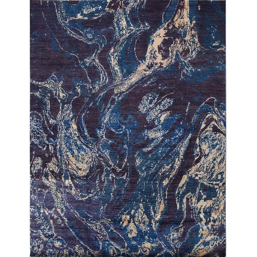 [PK0499-HM-RUG-004218] Modern Carpet -Wool&Silk- 9x12